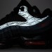Кроссовки Nike Air Max 95 Grey Black / Red with Fur - арт. f-25731
