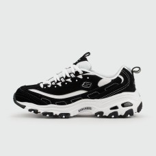 Кроссовки Skechers D'Lites Black / White Wmns