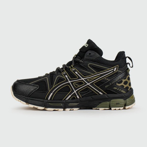 Кроссовки Asics Gel-Kahana 8 Mid Black Green with Fur - арт. f-25767