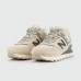 Кроссовки New Balance 574 Mid Beige with Fur Wmns - арт. f-25771