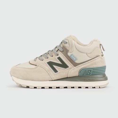 Кроссовки New Balance 574 Mid Beige with Fur Wmns - арт. f-25771