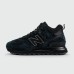 Кроссовки New Balance 574 Mid Navy Black with Fur Wmns - арт. f-25773