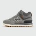 Кроссовки New Balance 574 Mid Grey / White with Fur Wmns - арт. f-25774