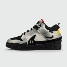 Кроссовки Nike x CPFM Dunk Mid Grey / Black with Fur
