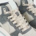 Кроссовки Nike Air Force 1 Mid Grey / White Blue Ftwr. with Fur Wmns - арт. f-25780