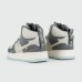 Кроссовки Nike Air Force 1 Mid Grey / White Blue Ftwr. with Fur Wmns - арт. f-25780