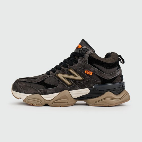 Кроссовки New Balance 9060 Mid Brown with Fur - арт. f-25783