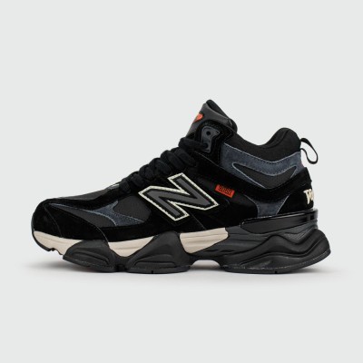 Кроссовки New Balance 9060 Mid Black / Black with Fur - арт. f-25785