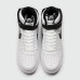 Кроссовки Nike Air Force 1 Mid White Black - арт. f-25789