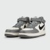 Кроссовки Nike Air Force 1 Mid Grey White Black - арт. f-25793
