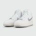 Кроссовки Nike Air Force 1 Mid White Silver - арт. f-25794