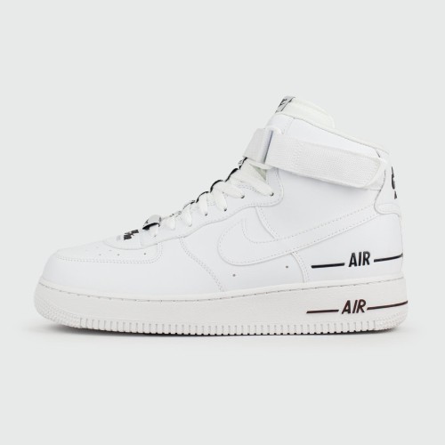 Кроссовки Nike Air Force 1 Mid White Double Logo - арт. f-25795