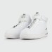 Кроссовки Nike Air Force 1 Mid White Double Logo - арт. f-25795