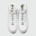 Кроссовки Nike Air Force 1 Mid White Double Logo - арт. f-25795