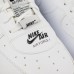 Кроссовки Nike Air Force 1 Mid White Double Logo - арт. f-25795