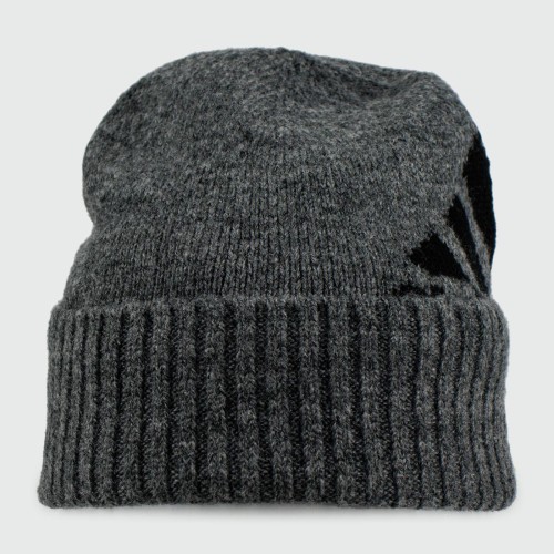 Шапка Adidas Grey Black logo - арт. f-25799