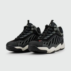 Кроссовки Packer x Adidas FYW Intimidation Black / White with Fur