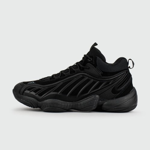 Кроссовки Packer x Adidas FYW Intimidation Black with Fur - арт. f-25809