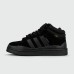 Кроссовки Adidas Campus Black with Fur - арт. f-25813