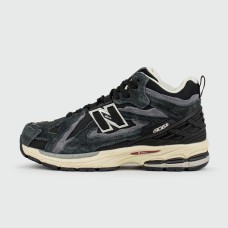 Кроссовки New Balance 1906D Mid Black Beige Wmns Suede with Fur