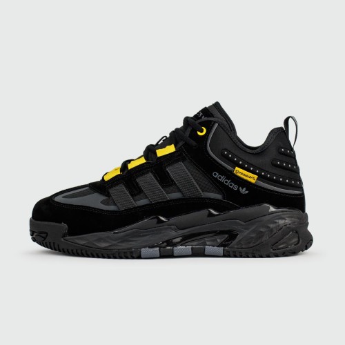 Кроссовки Adidas Niteball Black / Yellow with Fur - арт. f-25825