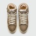 Кроссовки Adidas Campus Brown / White with Fur