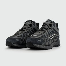 Кроссовки Nike P6000 Black Grey with Fur