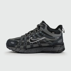Кроссовки Nike P6000 Black Grey with Fur
