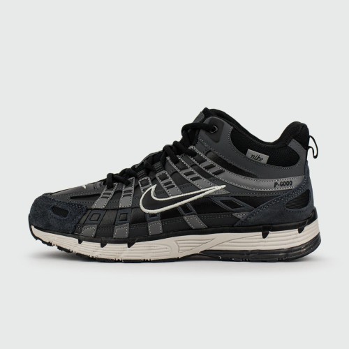 Кроссовки Nike P6000 Black White with Fur - арт. f-25833