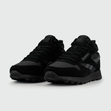 Кроссовки Reebok Classic Utility Suede Black with Fur