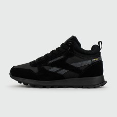 Кроссовки Reebok Classic Utility Suede Black with Fur