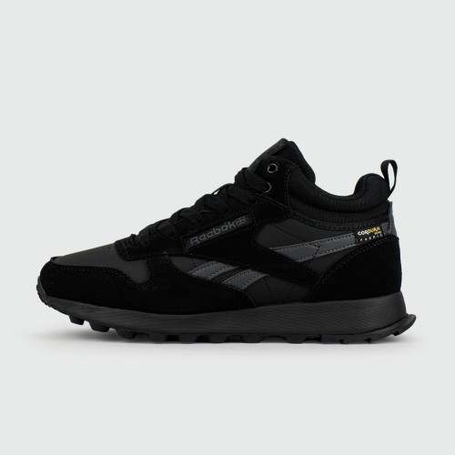 Кроссовки Reebok Classic Utility Suede Black with Fur - арт. f-25835