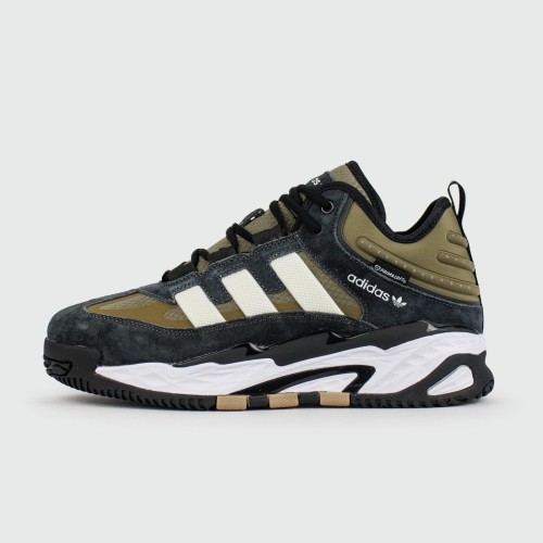 Кроссовки Adidas Niteball Olive / Black with Fur - арт. f-25836