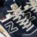 Кроссовки New Balance 574 Mid Blue / White with Fur - арт. f-25842