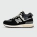 Кроссовки New Balance 574 Mid Black / White with Fur - арт. f-25843