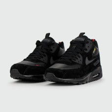 Кроссовки Nike Air Max 90 Mid Black with Fur