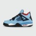 Кроссовки Nike Air Jordan 4 x TS Blue new - арт. f-25881 Кроссовки Nike Air Jordan 4 x TS Blue new - арт. f-25881