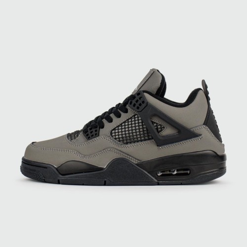 Кроссовки Nike Air Jordan 4 Grey / Black Ftwr. New - арт. f-25882