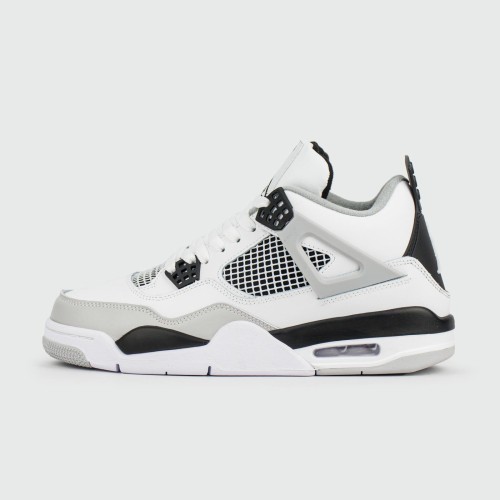 Кроссовки Nike Air Jordan 4 Retro White / Black - арт. f-25884