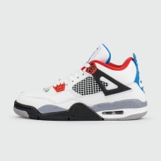 Кроссовки Nike Air Jordan 4 White / Multicolor new