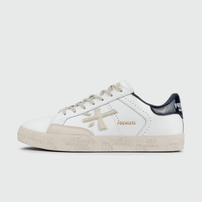 Кеды Premiata Steven White Cream new
