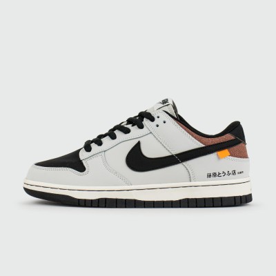 Кроссовки Nike Dunk Low Grey Black - арт. f-25902