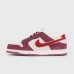 Кроссовки Nike Dunk Low Red White - арт. f-25931