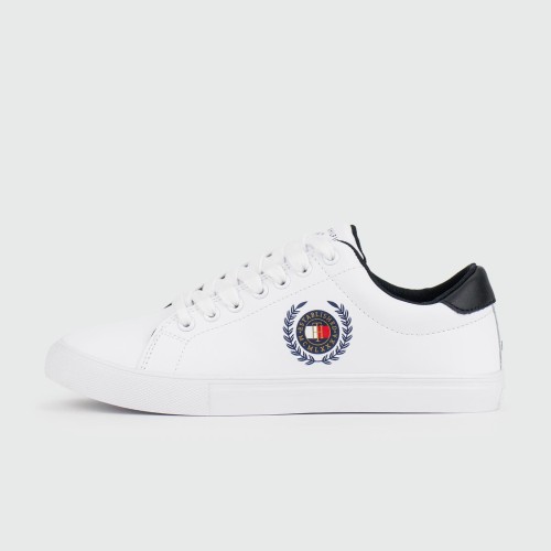 Кеды Tommy Hilfiger Essential Sneaker White LOGO - арт. f-25937