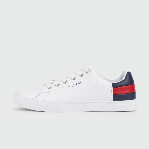 Кеды Tommy Hilfiger Essential Sneaker White / Blue Red - арт. f-25938