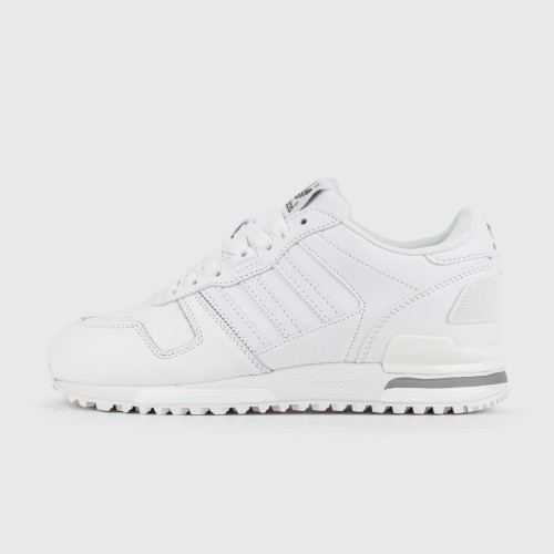 Кроссовки Adidas ZX 700 Leather Triple White Wmns - арт. f-25939