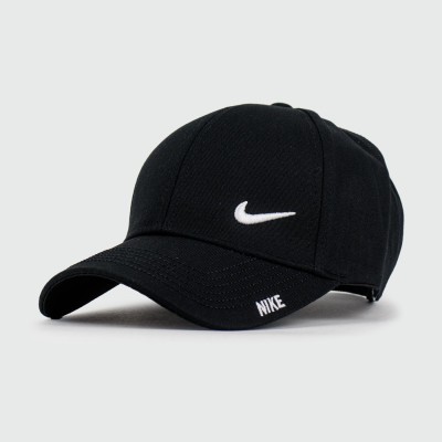 Бейсболка Nike Black White Logo 2 - арт. f-25979