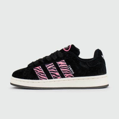 Кроссовки Adidas Campus 00 Black Pink Wmns - арт. f-25990