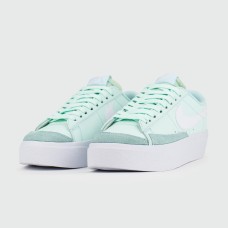 Кроссовки Nike Blazer Low 77 Mint / White Wmns