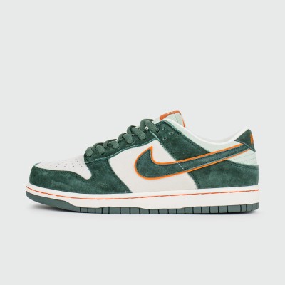 Кроссовки Nike Dunk Low Green / Grey